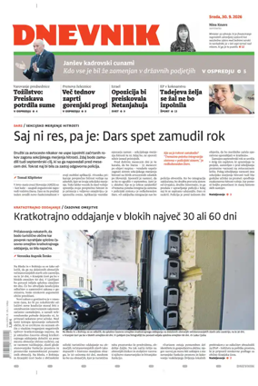 Cover of Dnevnik (Slovenija)