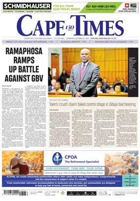 Cover of Cape Times