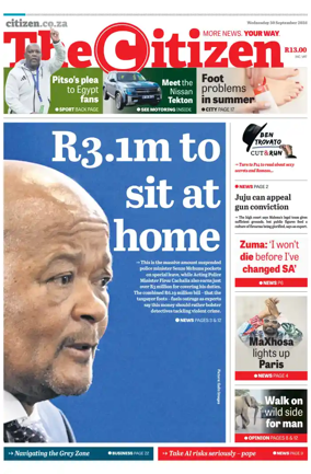 Cover of The Citizen (KZN)