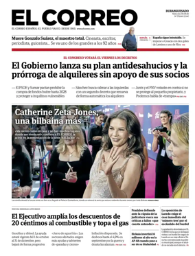 Cover of El Correo (Duranguesado)