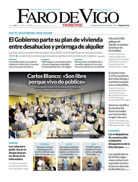 Cover of Faro de Vigo (Ourense)