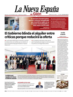 Cover of La Nueva Espana (Gijon)