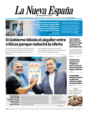 Cover of La Nueva Espana (Oviedo)