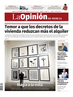 Cover of La Opinion de Murcia