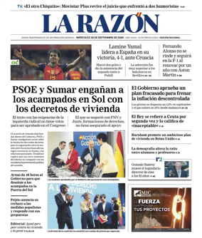 Cover of La Razon (1st Edition)
