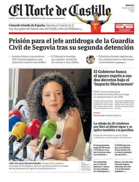 Cover of Norte de Castilla (Segovia)
