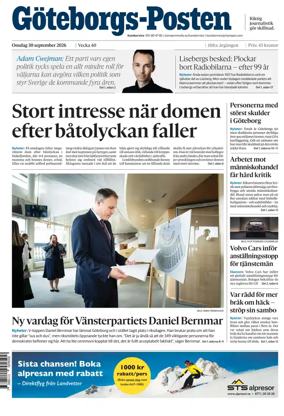 Cover of Goteborgs-Posten