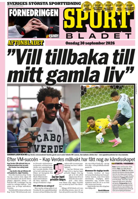 Cover of Sportbladet
