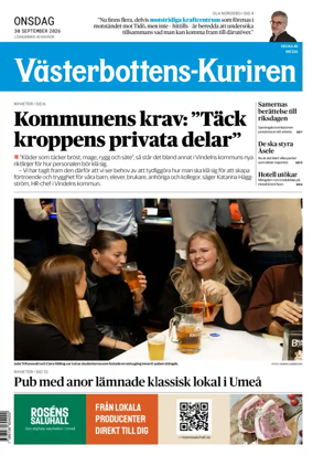 Cover of Vasterbottens-Kuriren