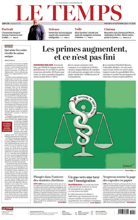 Cover of Le Temps