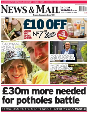 Cover of Aldershot News & Mail