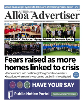 Cover of Alloa Advertiser