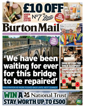 Cover of Burton Mail