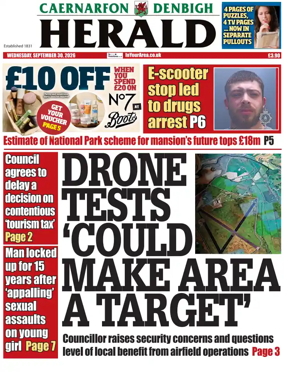 Cover of Caernarfon Herald