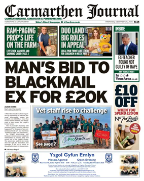 Cover of Carmarthen Journal