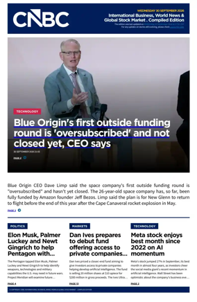Cover of CNBC