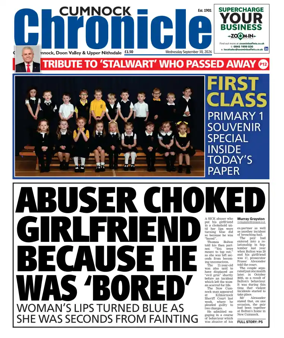 Cover of Cumnock Chronicle