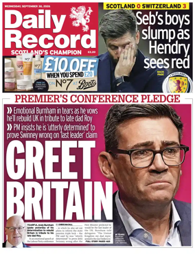 Cover of Daily Record