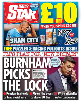 Cover of Daily Star