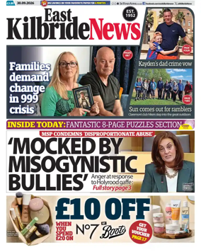 Cover of East Kilbride News