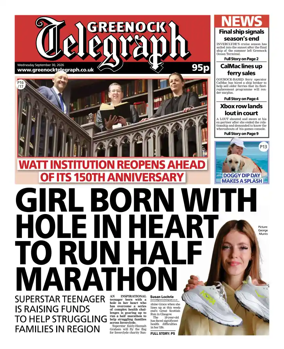 Cover of Greenock Telegraph