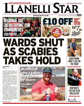 Cover of Llanelli Star
