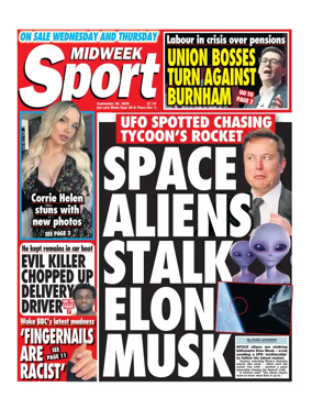 Cover of Midweek Sport