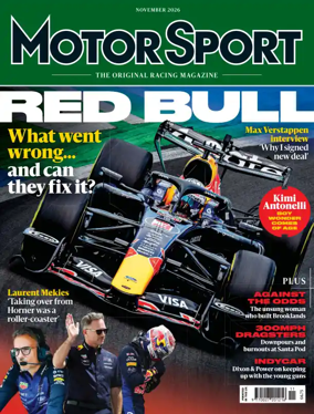 Cover of Motor Sport Magazine