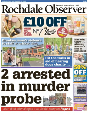 Cover of Rochdale Observer