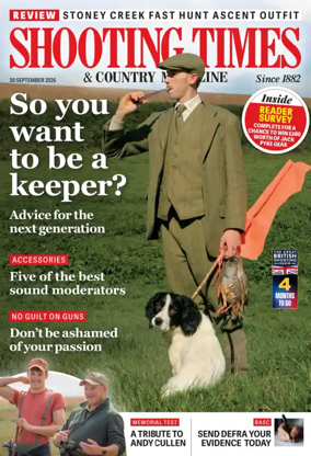 Cover of Shooting Times & Country Magazine