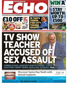 Cover of South Wales Echo