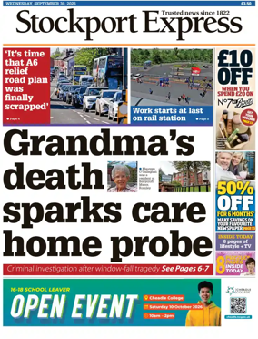Cover of Stockport Express