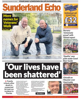 Cover of Sunderland Echo