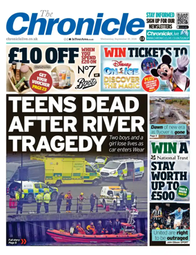 Cover of The Chronicle (South Tyneside and Durham)