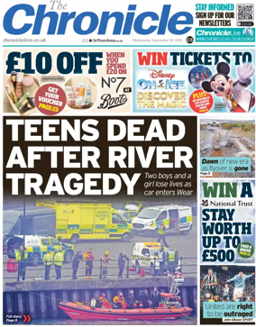 Cover of The Chronicle (UK)