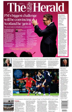 Cover of The Herald (Scotland)