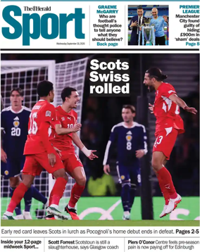 Cover of Herald Sport