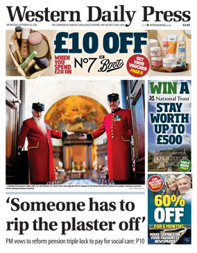 Cover of Western Daily Press