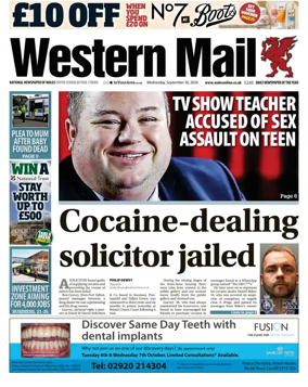 Cover of Western Mail