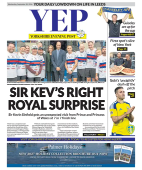Cover of Yorkshire Evening Post