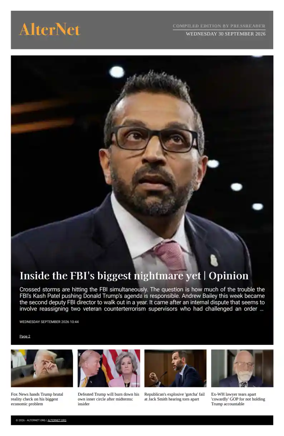 Cover of AlterNet