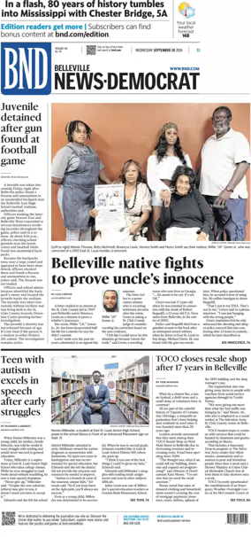 Cover of Belleville News-Democrat