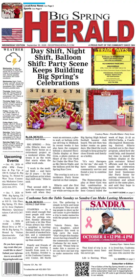 Cover of Big Spring Herald