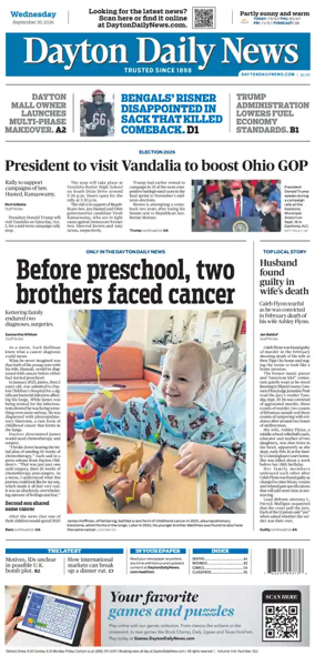 Cover of Dayton Daily News