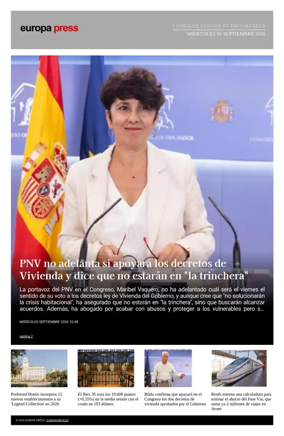 Cover of Europa Press - Compiled Edition