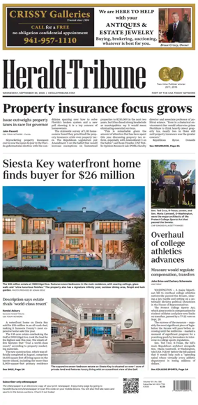 Cover of Herald-Tribune
