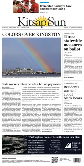 Cover of Kitsap Sun