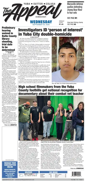 Cover of Marysville Appeal-Democrat