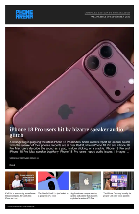 Cover of Phone Arena - Compiled Edition