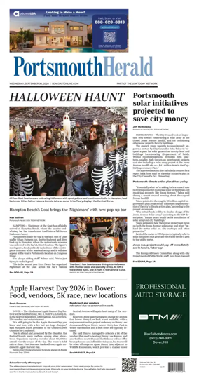 Cover of Portsmouth Herald